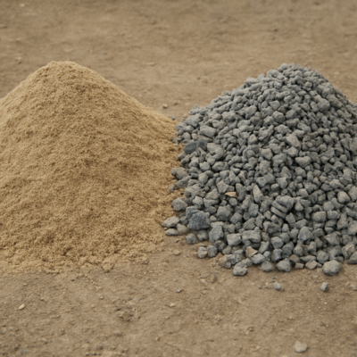 Bajri (gravel) & Sand