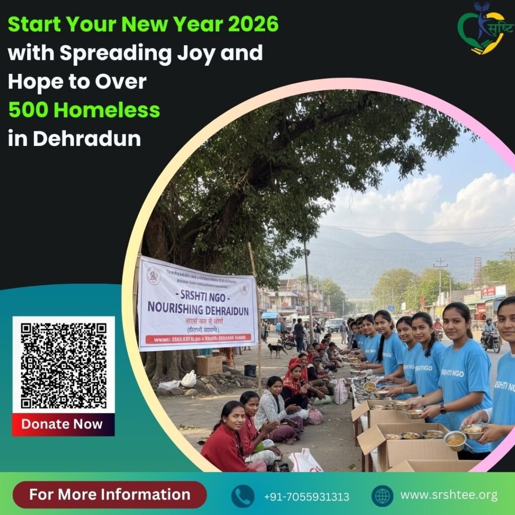 New Year Charity Drive - Srshti NGO