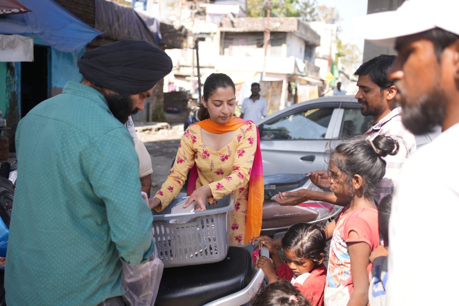 Colors of Care: Holi Meal Drive to Feed the Hungry