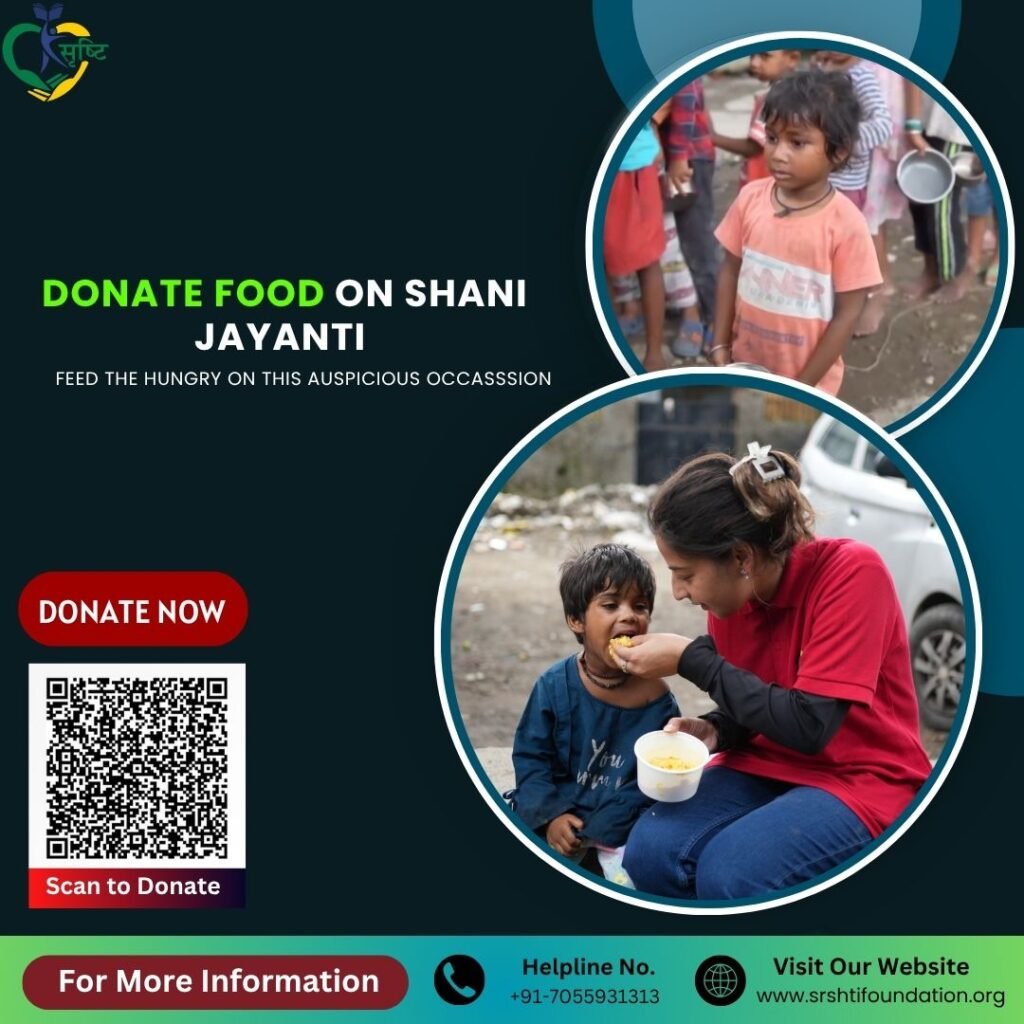 Donate Food on Shani Jayanti