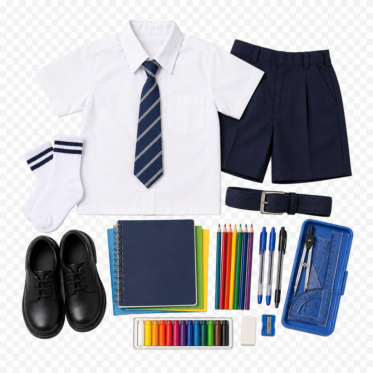 School Uniform + Learning Material
