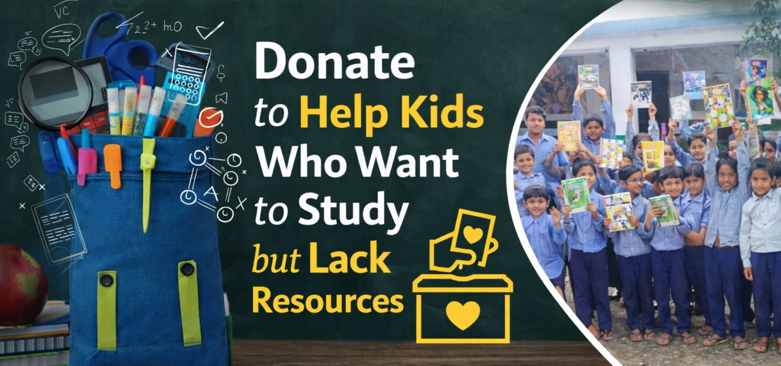 Donate School Supplies to Needy Children
